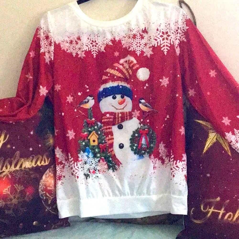 Item 2- Christmas long sleeve shirt